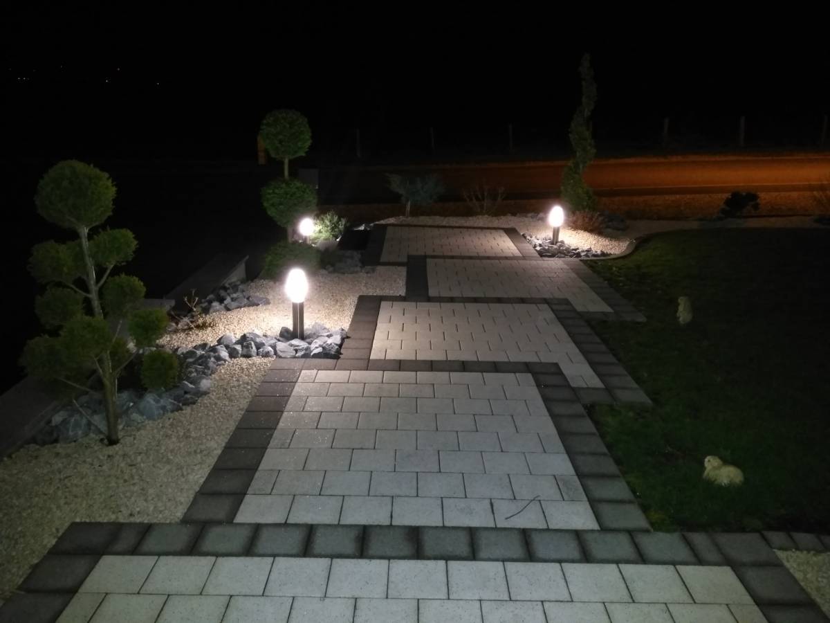 Travail d’éclairage extérieur en Moselle Stiring-Wendel