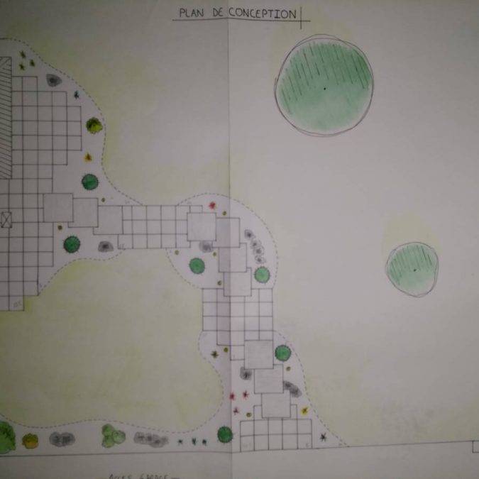 Architecture extérieure pour jardin Forbach 2